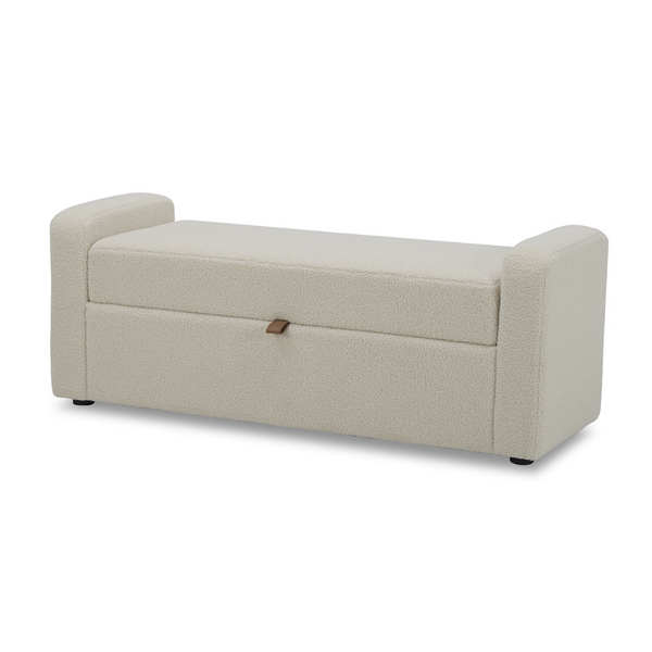 Better Homes & Gardens Springwood Storage Bench (Cream)