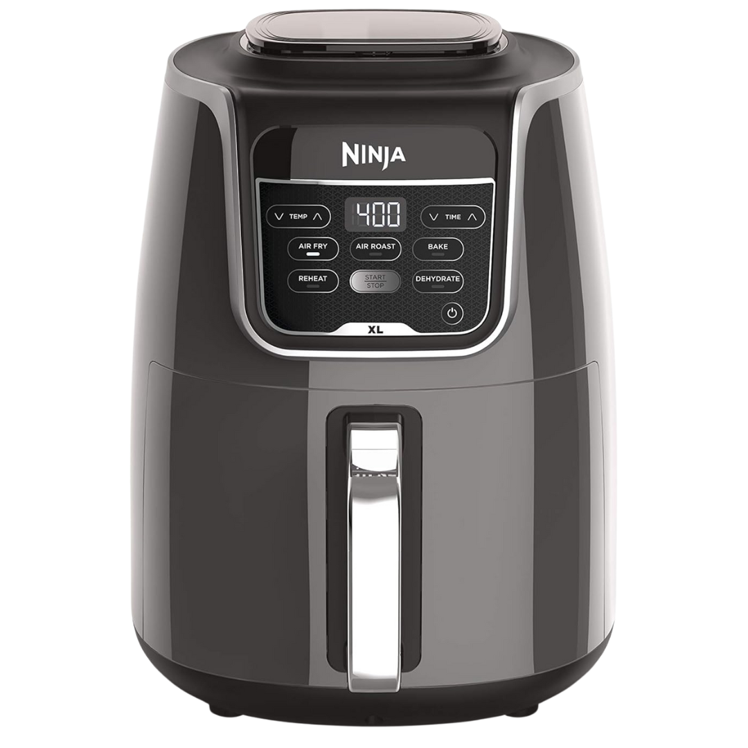 5.5-Qt Ninja Air Fryer XL With Basket, Crisper Plate, And Recipes