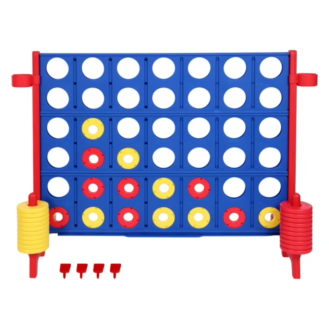 4-Feet MD Sports Giant 4 In A Row Outdoor Lawn Game