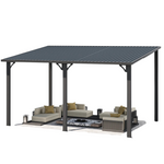 10ft x 14ft All Weatherproof Heavy Duty Outdoor Hardtop Gazebo