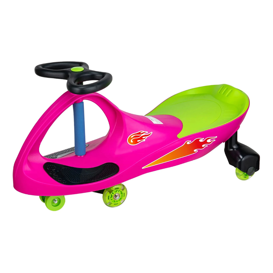PlasmaCar Lightning Glow Rider Inertia & Movement Powered Ride-On Toy