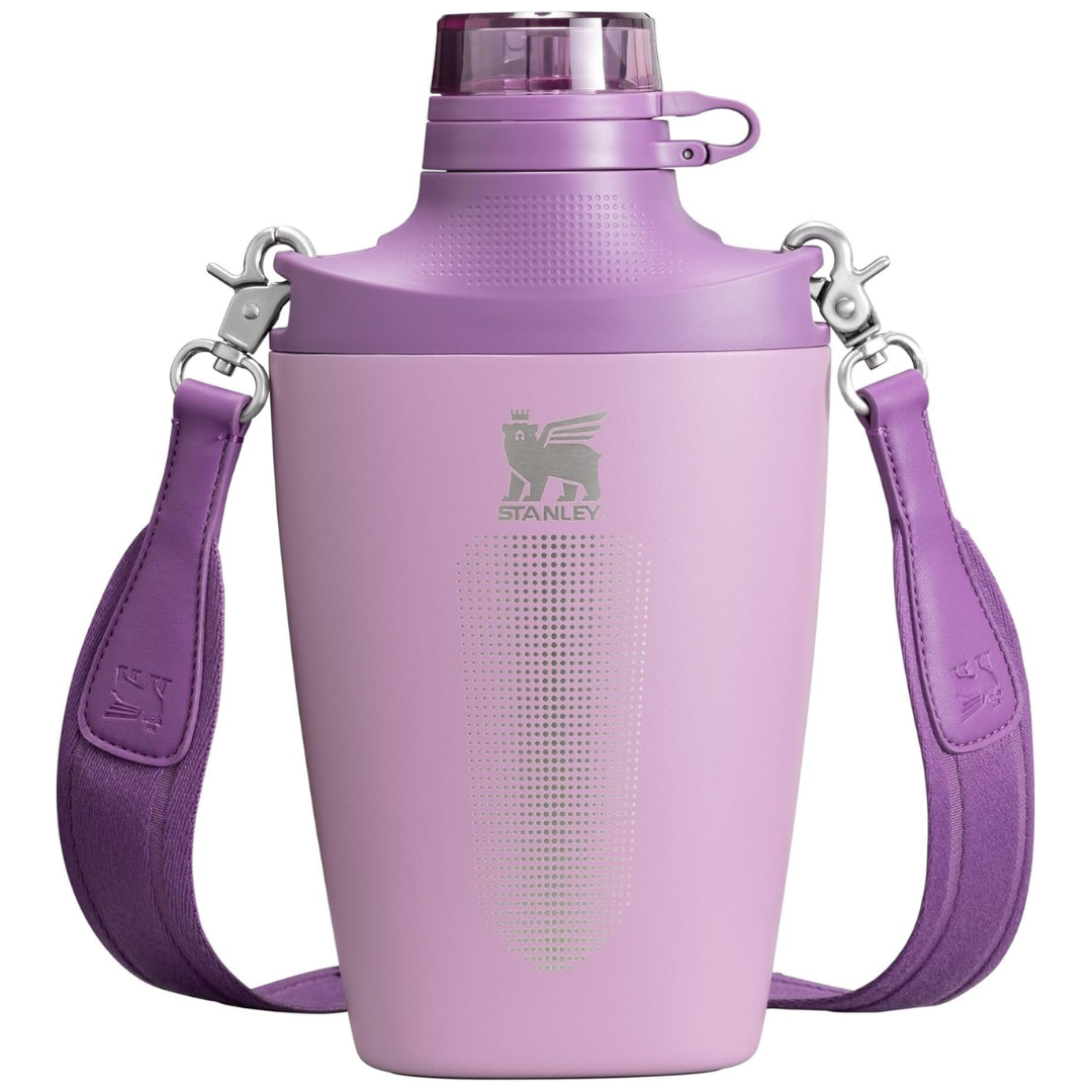 23-oz Stanley Cross Insulated Water Bottle With Strap And Straw (Lilac)