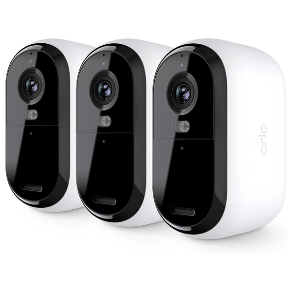 3-Pack Arlo Essential Wireless 2nd Gen 2K Security Camera