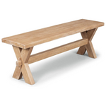 Homestyles Cambridge Off-White Dining Bench (14"D x 54"W x 18"H)