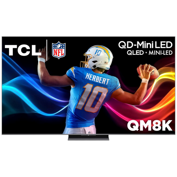75" TCL 75QM8K 4K Ultra HDR Smart QD-Mini LED Google TV (2025)