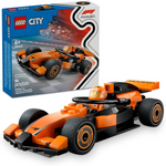 86-Pieces LEGO City F1 Driver W/ McLaren Race Car Toy Set (60442)