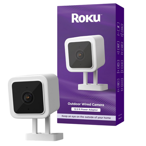 Roku Outdoor Wired Security Camera