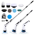 Cordless Electric Spin Scrubber With 8 Brush Heads