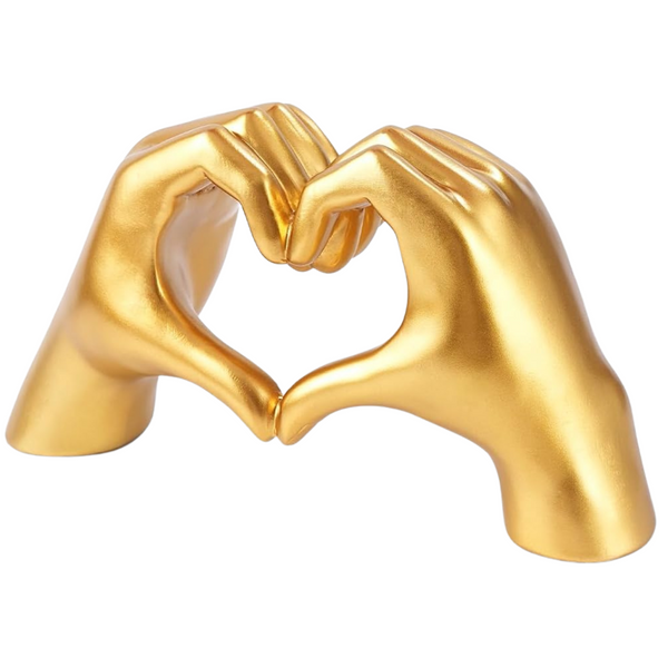 Gold Gesture Statue Home Decoration