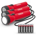 3-Pack EVEREADY Bright LED Flashlights