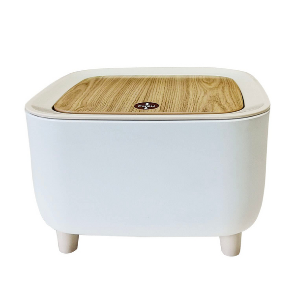 Mini Trash 0.5 Gallon Garbage Cans With Lid Countertop Small Desktop