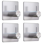 4-Pack Heavy Duty Adhesive Heavy Duty Wall Hooks