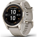 Garmin Fenix 7S Pro Sapphire Solar Edition Smartwatch (Soft Gold)