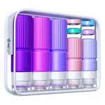 19-Pack SA Approved Leak Proof Travel Bottles for Toiletries