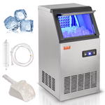 SucceBuy Commercial Ice Maker, 45 Ice Cubes in 12-15 Minutes