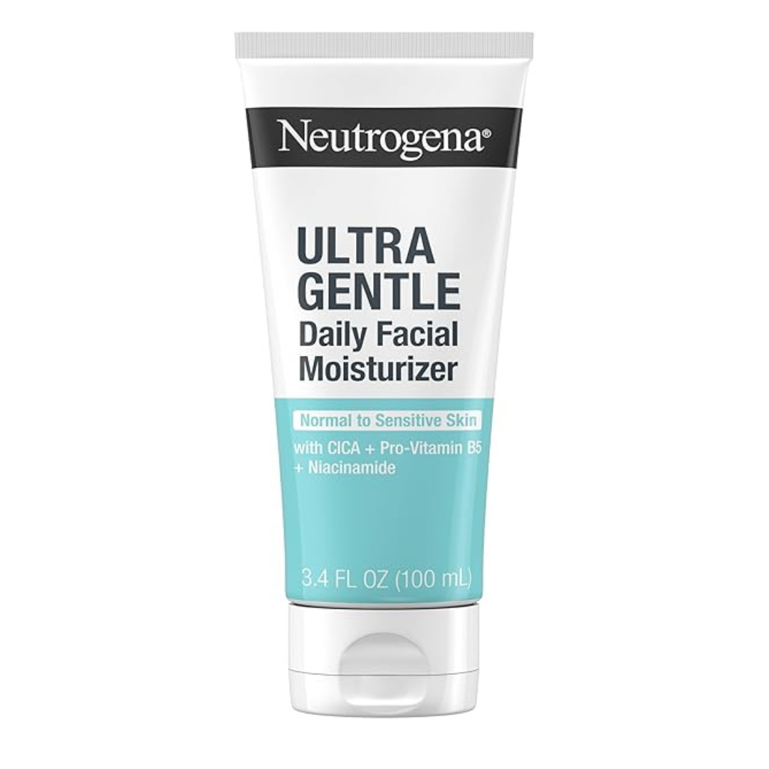 3.4oz Neutrogena Ultra Gentle Daily Face Moisturizer (Fragrance Free)
