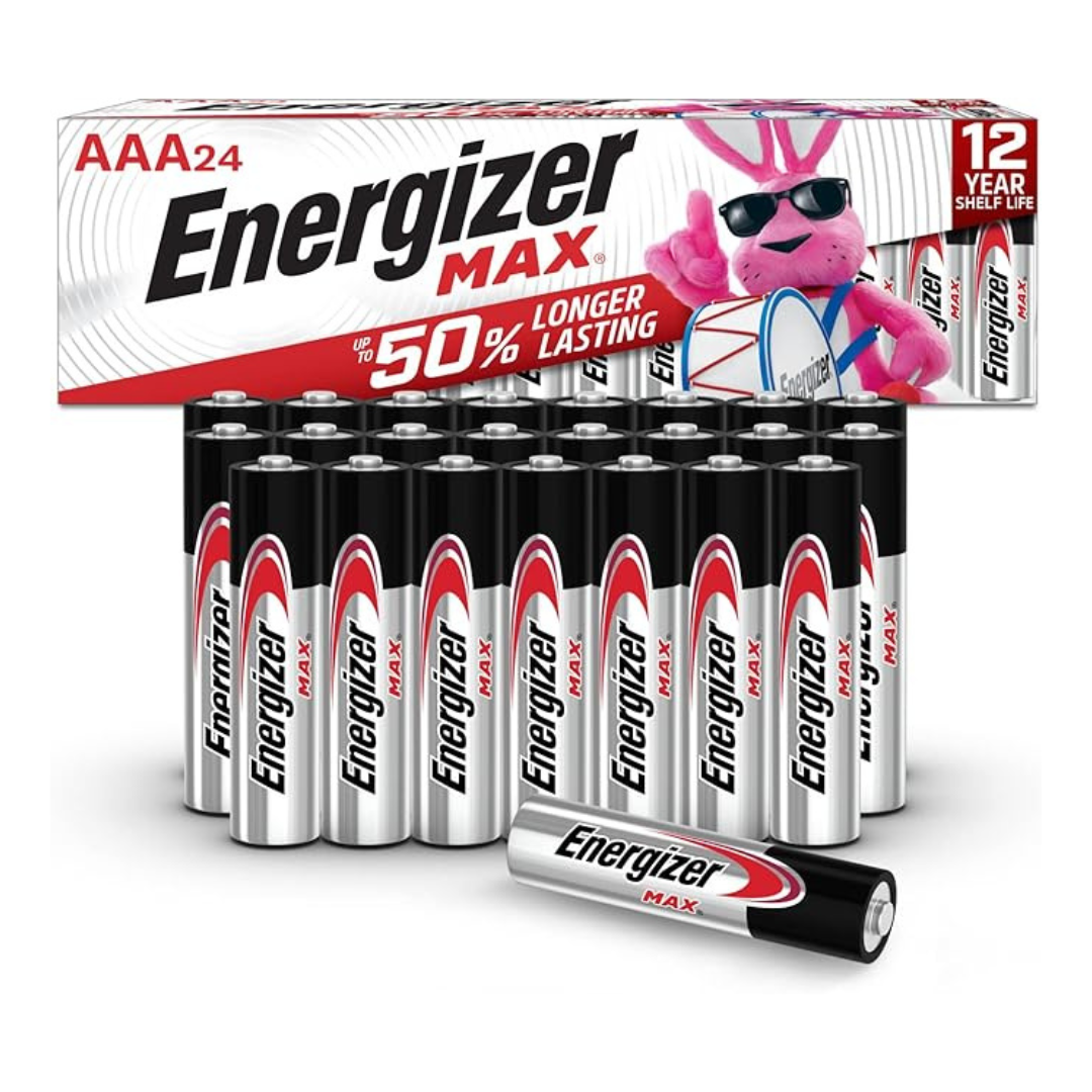 24-Count Energizer Max AAA Alkaline Batteries