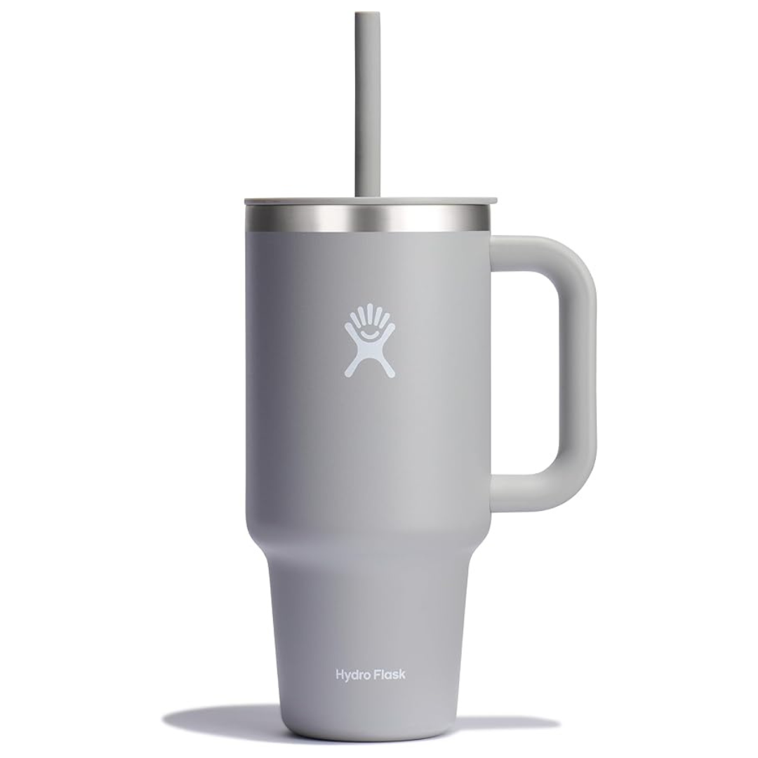 32-Oz Hydro Flask Insulated Travel Tumbler with Lid And Straw (Birch)
