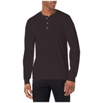 Hanes Originals Men's Tri-Blend Long Sleeve Henley T-Shirt (Various Size)