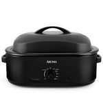 Aroma 18 Qt. Electric Roaster Oven With High Dome Lid