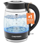 Chefman 1.8L 1500W Stainless Steel BPA Free Electric Kettle