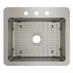 Elkay 25" Drop-In/Undermount 18-Gauge Kitchen Sink