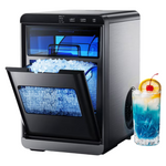 Simzlife Nugget 44Lbs/Day, Countertop Pebble Ice Machine
