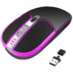 Dancesoul RGB Light Silent Rechargeable Wireless Mouse