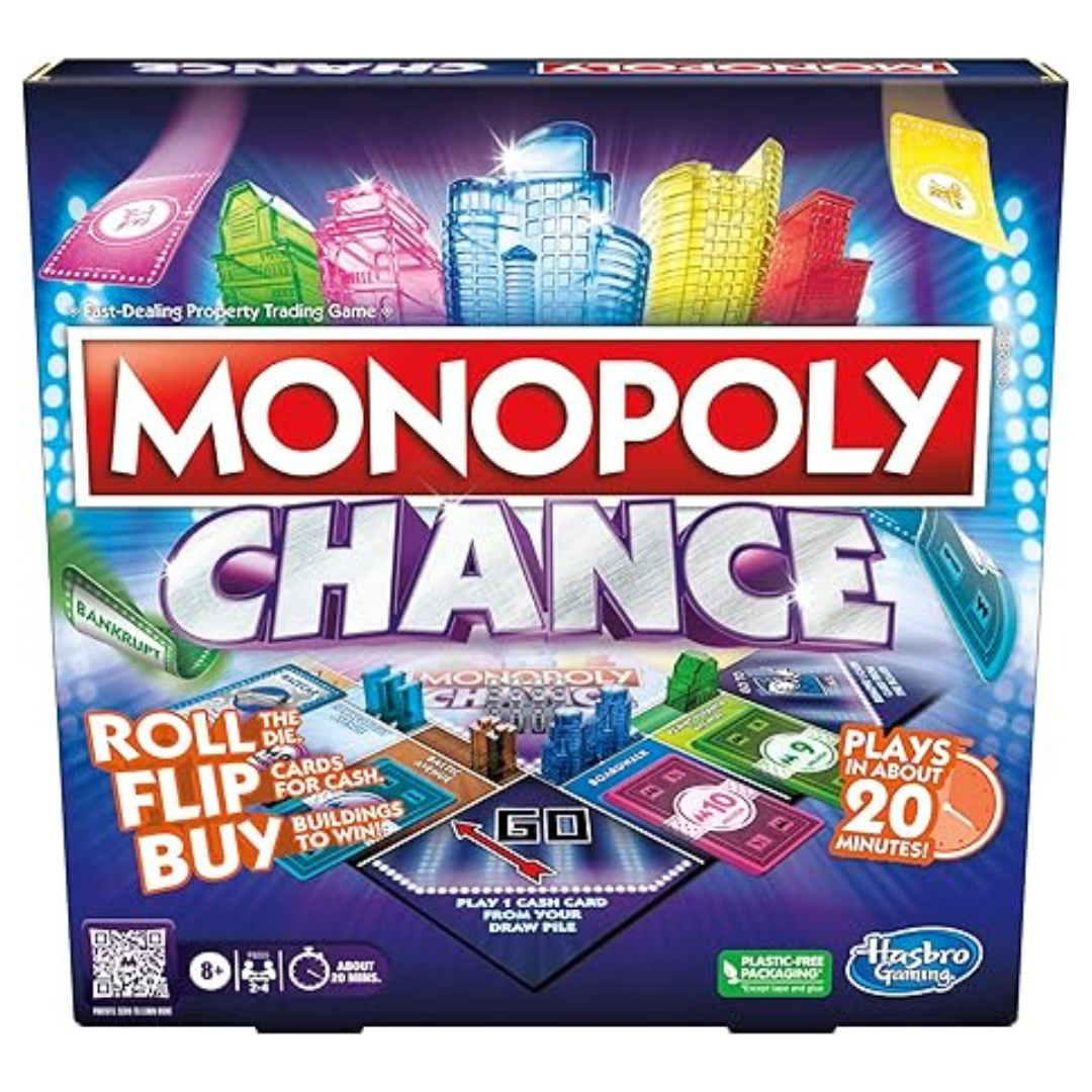 Monopoly Chance Board Game By Hasbro