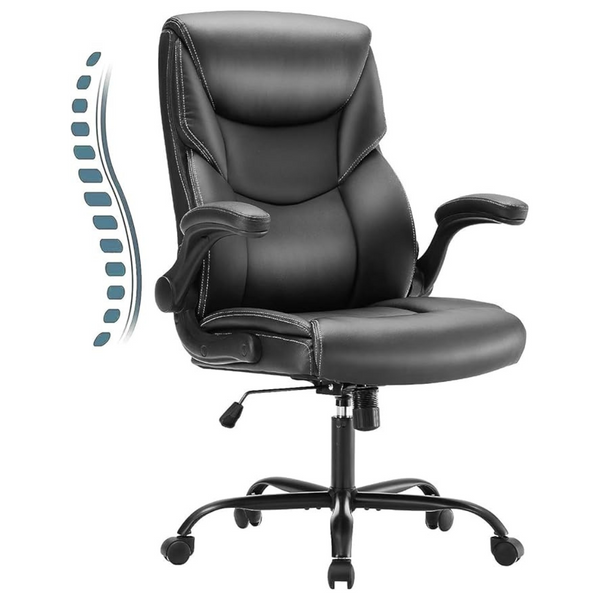 Sweetcrispy Ergonomic PU Leather Gaming Chair