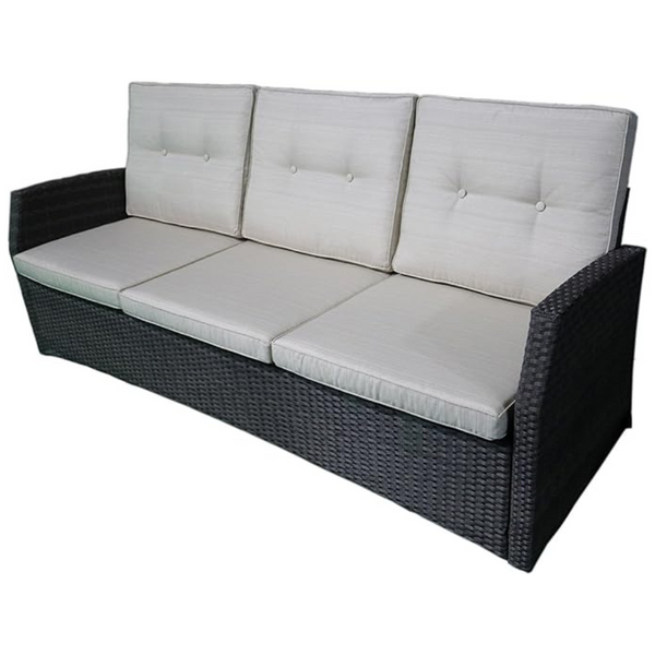 Christopher Knight Home Joanne Outdoor 3 Seater Wicker Sofa
