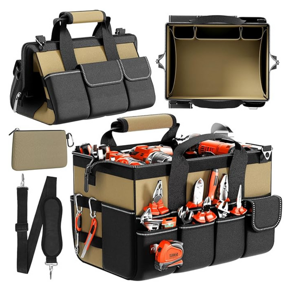 17-Pocket Portable Tool Box Organizer Storage