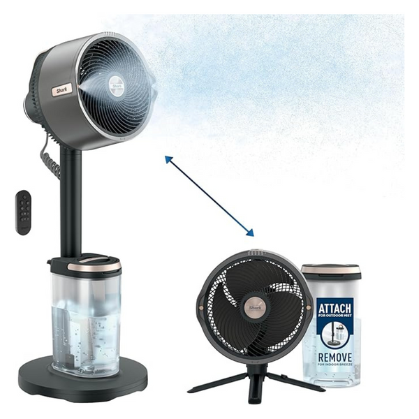 Shark FlexBreeze Pro Mist Indoor & Outdoor Fan (FA302)