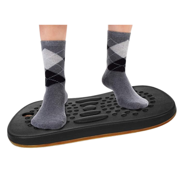 Yes4All Wobble Balance Board With Massage Ball