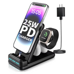 4 In 1 Foldable 25W PD Charger Stand For iPhone