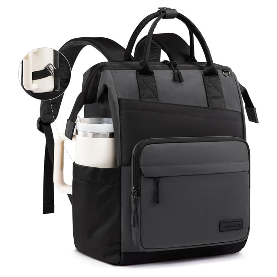 15.6 Inch Waterproof Travel Purse Cute Backpack (Various)