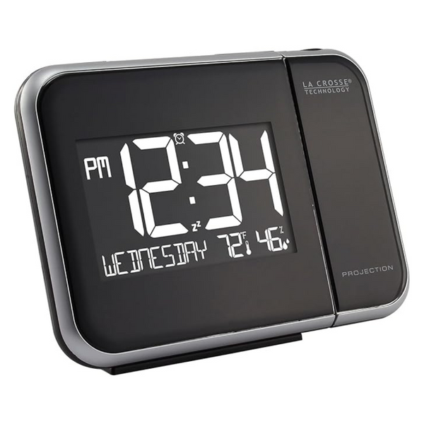 La Crosse Technology Projection Alarm Clock W/ Temperature Display