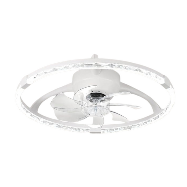Hordxin 20" Low Profile Ceiling Fans With Lights And Remote