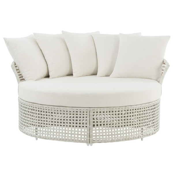 Mainstays Tuscany RIdge Outdoor Daybed (White With Cream)
