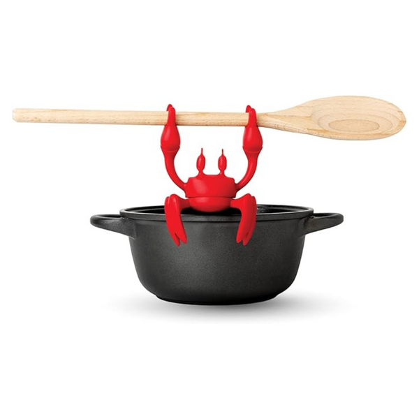 Red the Crab Spoon Holder And Steam Releaser