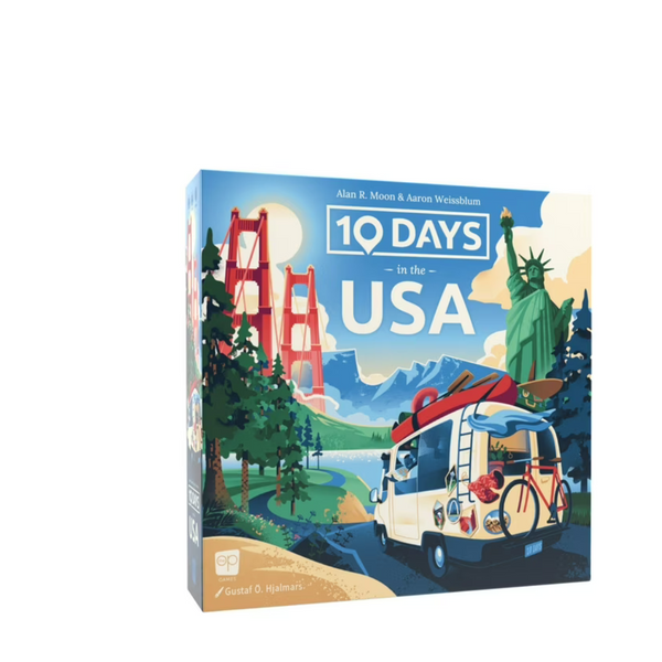 USAopoly 10 Days in The USA Strategy Board Game