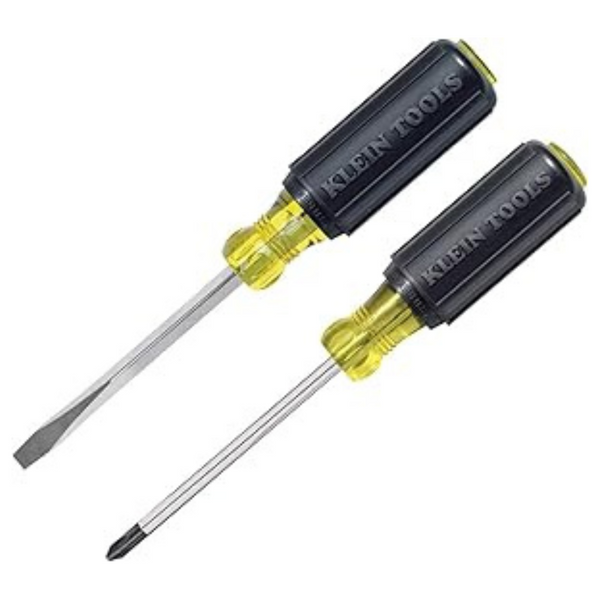 2-Piece Klein Tools Screwdriver Set With Cushion Grip Handles (85442)