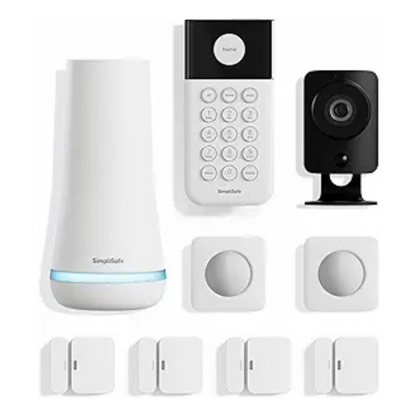 9-Piece SimpliSafe Wireless Home Security System w/ HD Camera