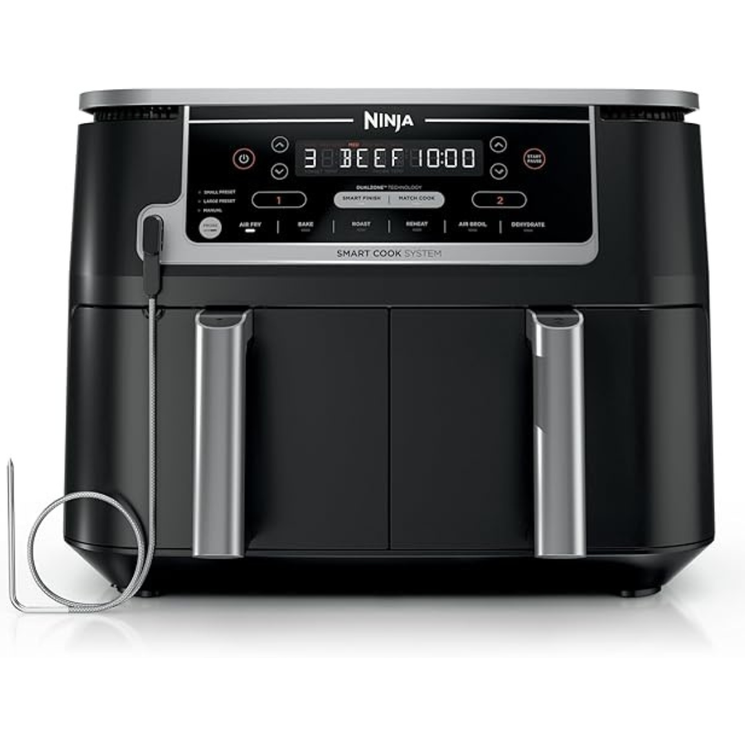 10-Quart Ninja Foodi XL Dual-Basket 6-in-1 Air Fryer w/ DualZone Tech