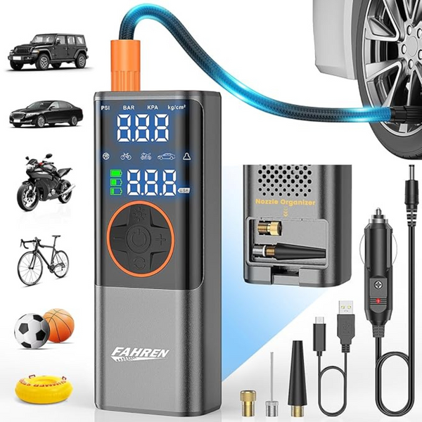 150 PSI Tire Inflator Portable Cordless Air Compressor