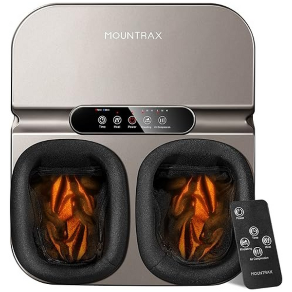 Mountrax FM-001 Deep Kneading Shiatsu Foot Massager Machine With Heat