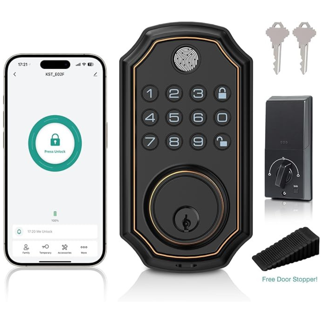 Automatic Keyless Entry Door Lock With Voice Prompts