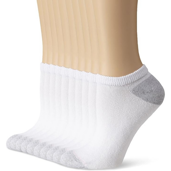 10-Pack Hanes Women's Soft Moisture-Wicking Socks