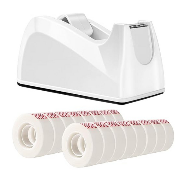 Amazon Basics Tape With Dispensers (16 Dispensers & 256 Rolls)
