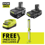 RYOBI ONE+ 18V Cordless LED Workbench Light Kit